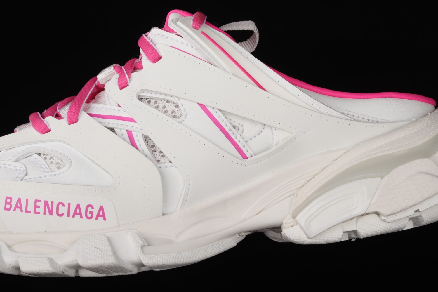 Bal**ciaga Sneaker Tess s.Gomma MAILLE WHITE/ORANGE 2021ss W3CP69055