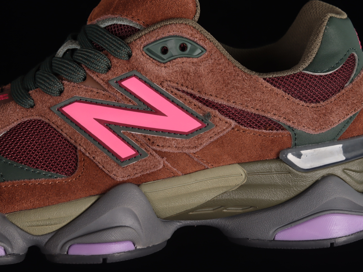 New Bal*nce 9060 Rich Oak Burgundy  U9060BUR