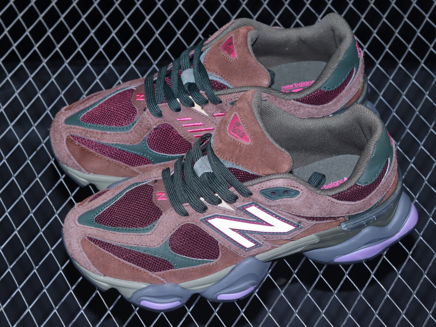 New Bal*nce 9060 Rich Oak Burgundy  U9060BUR