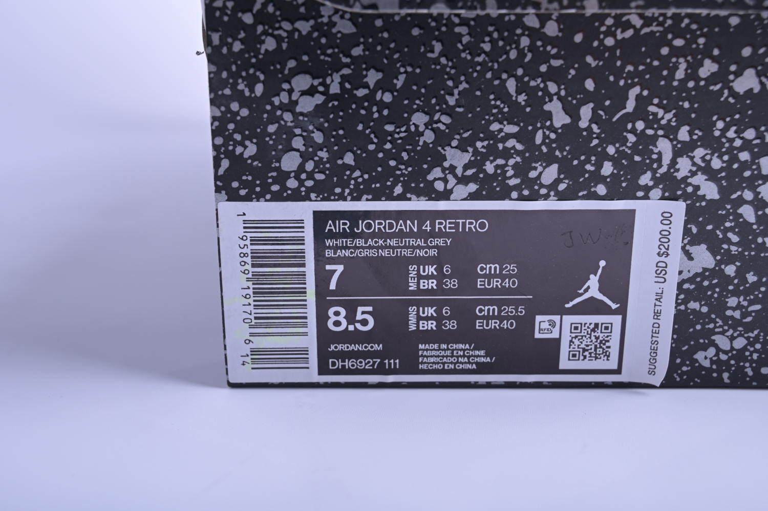 Jordan 4 Retro Military Black DH6927-111 (TS Batch)