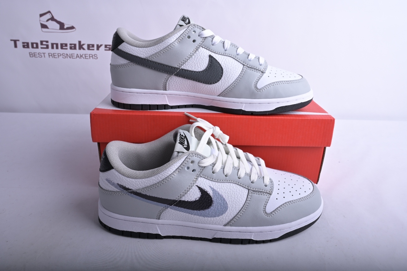 Nike Dunk Low Stencil Swoosh FD0661-100