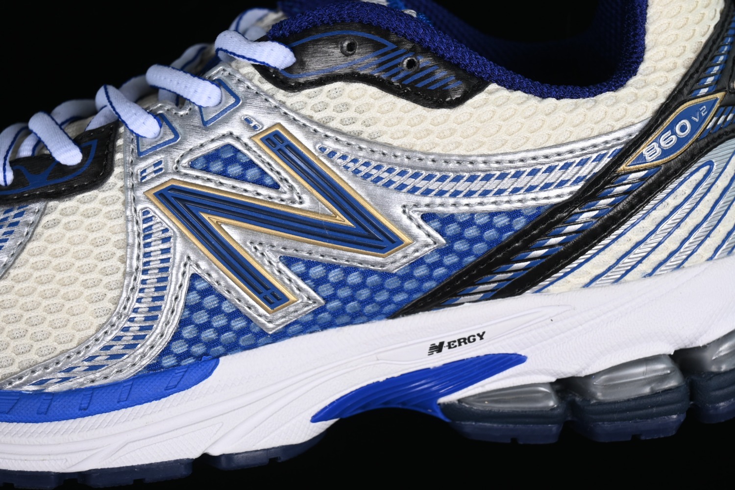 New Bal*nce 860v2 Aime Leon Dore Blue ML860AM2