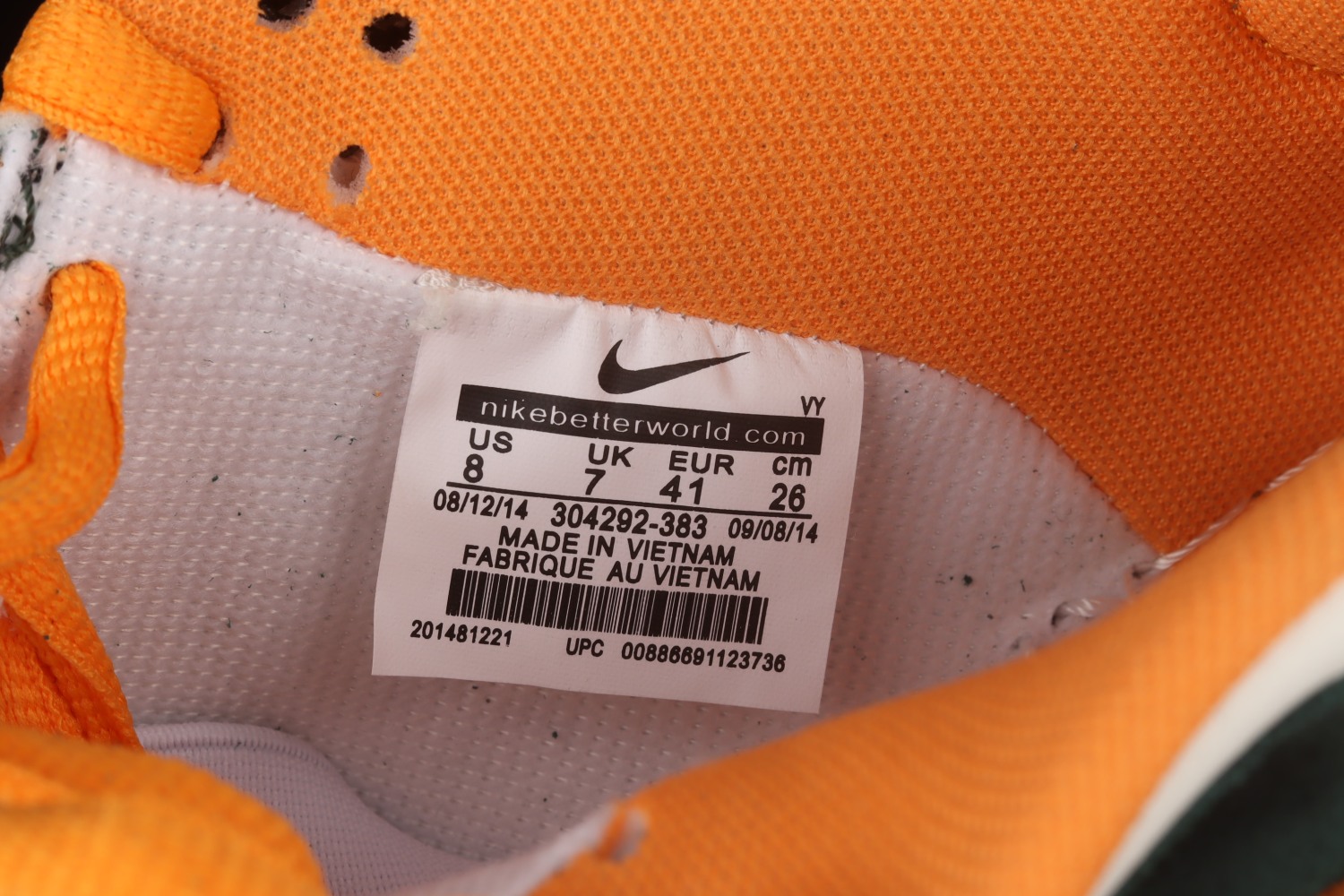 Nike SB Dunk Low Legion Pine Kumquat 304292-383