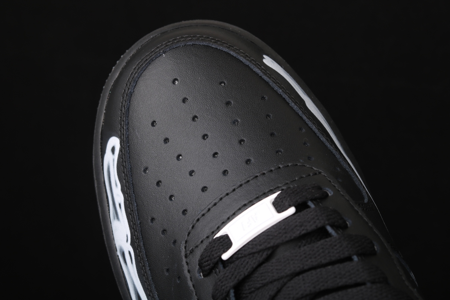 Nike Air Force 1 Low Black Skeleton Halloween BQ7541-001