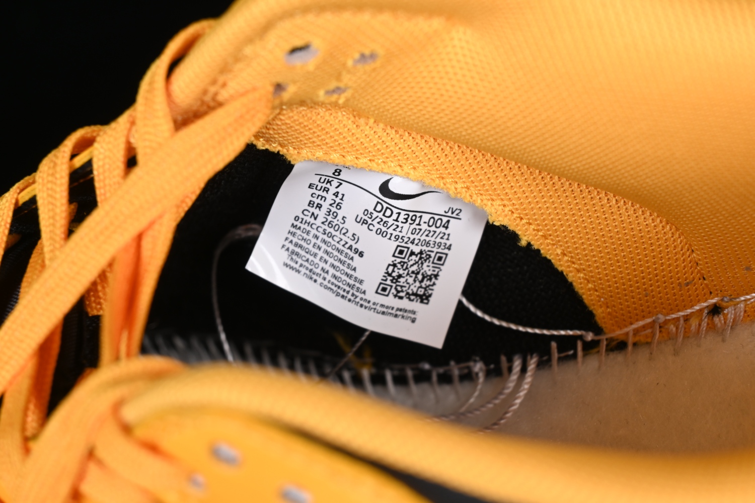 Nike Dunk Low Championship Goldenrod (2021) DD1391-004