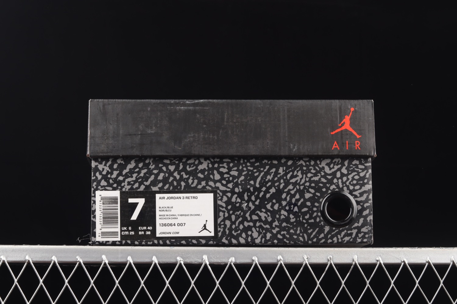 Jordan 3 Retro Sport Blue 136064-007