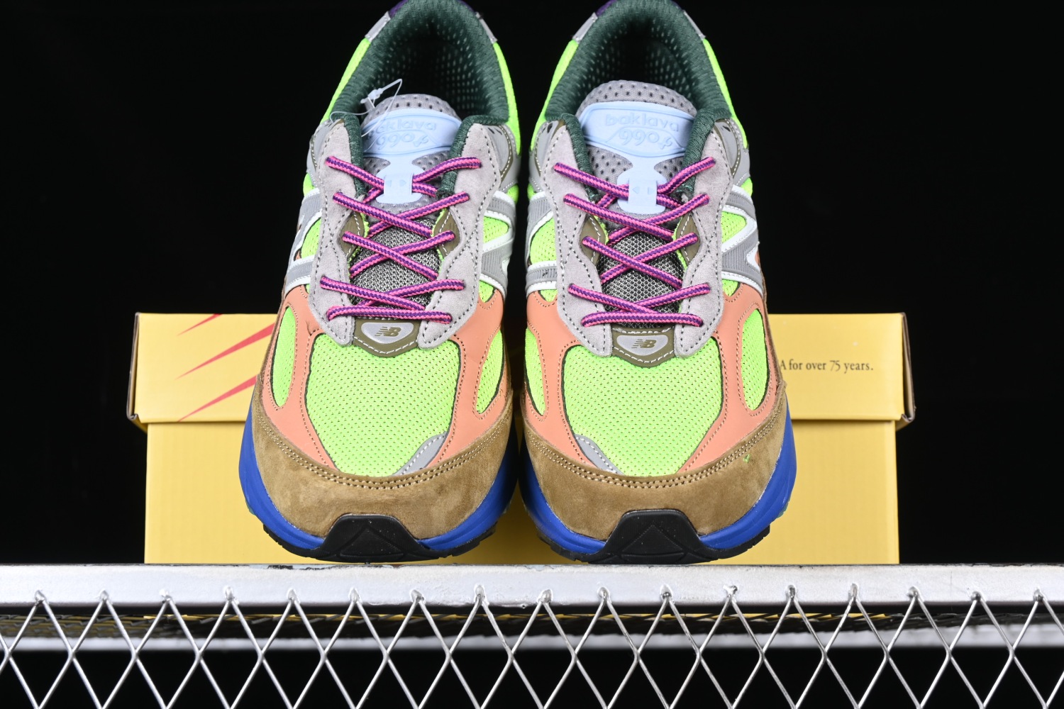 New Bal*nce 990v6 MiUSA Action Bronson Baklava M990AB6