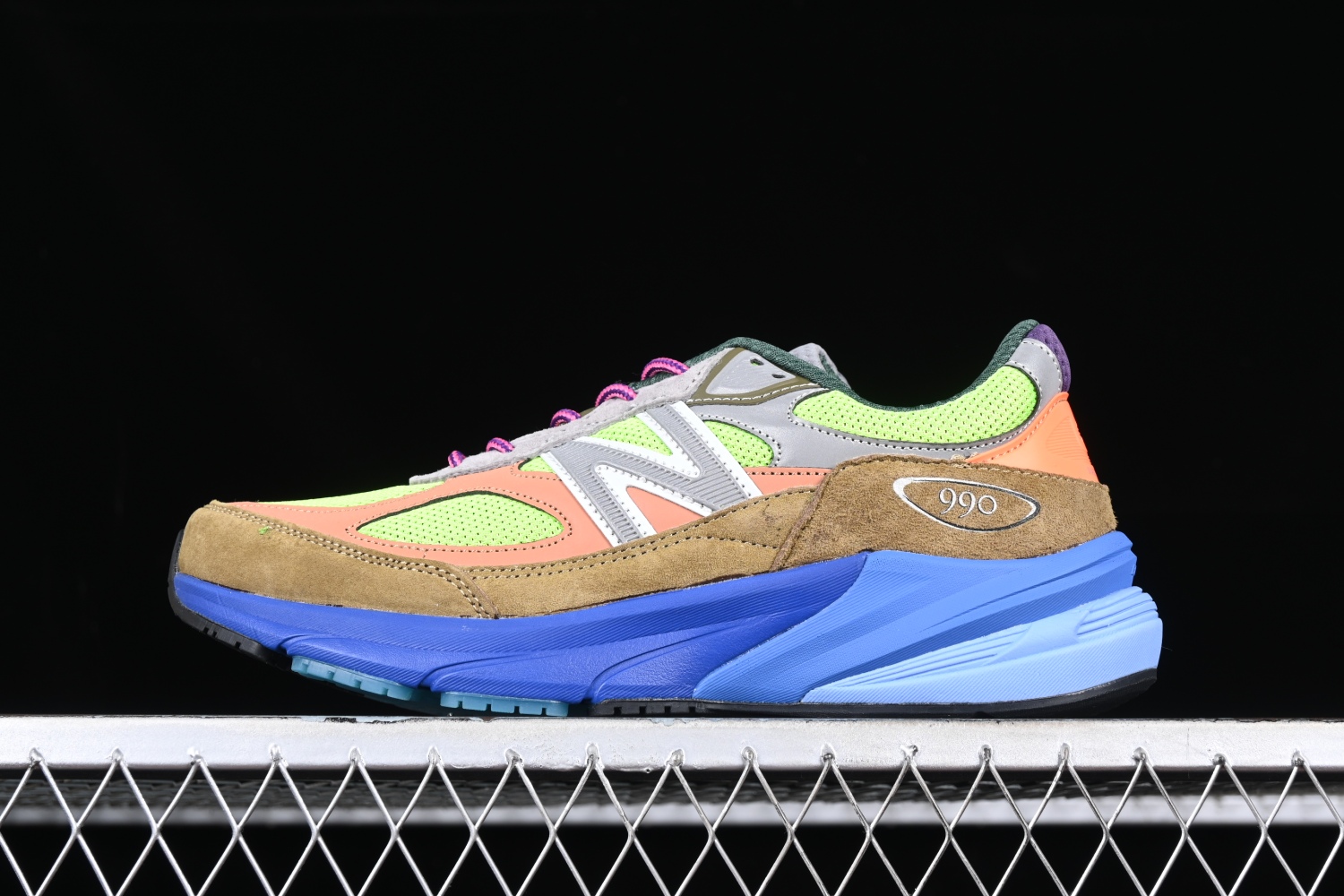 New Bal*nce 990v6 MiUSA Action Bronson Baklava M990AB6