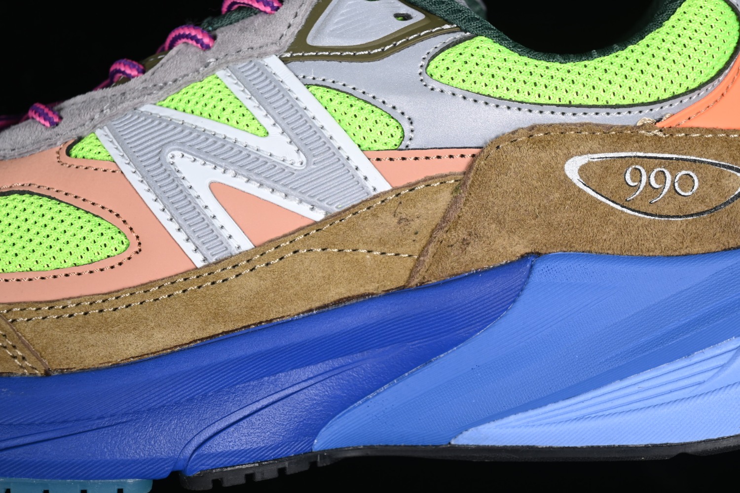 New Bal*nce 990v6 MiUSA Action Bronson Baklava M990AB6