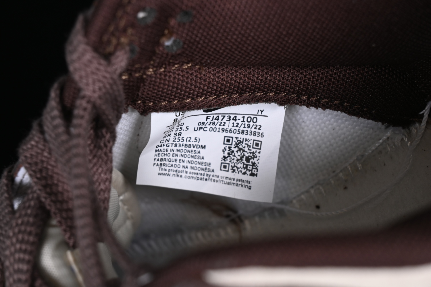 Nike Dunk Low Plum Eclipse FJ4734-100