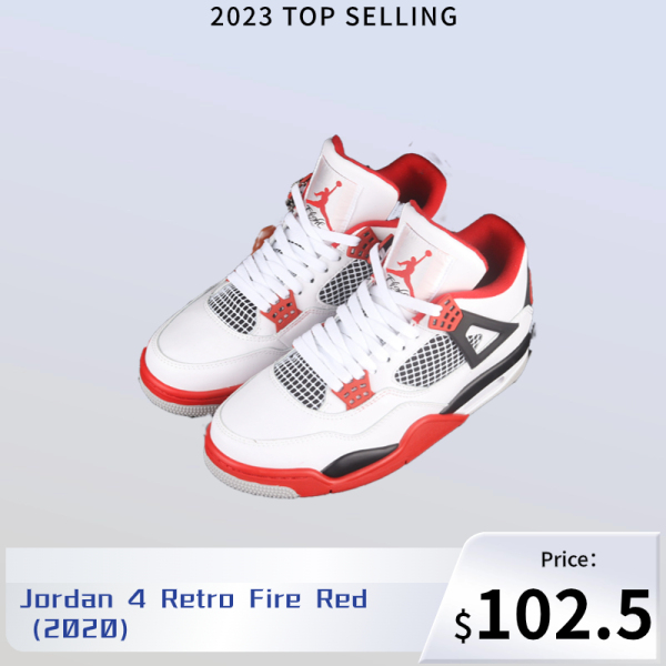 Jordan 4 Retro Fire Red (2020) DC7770-160