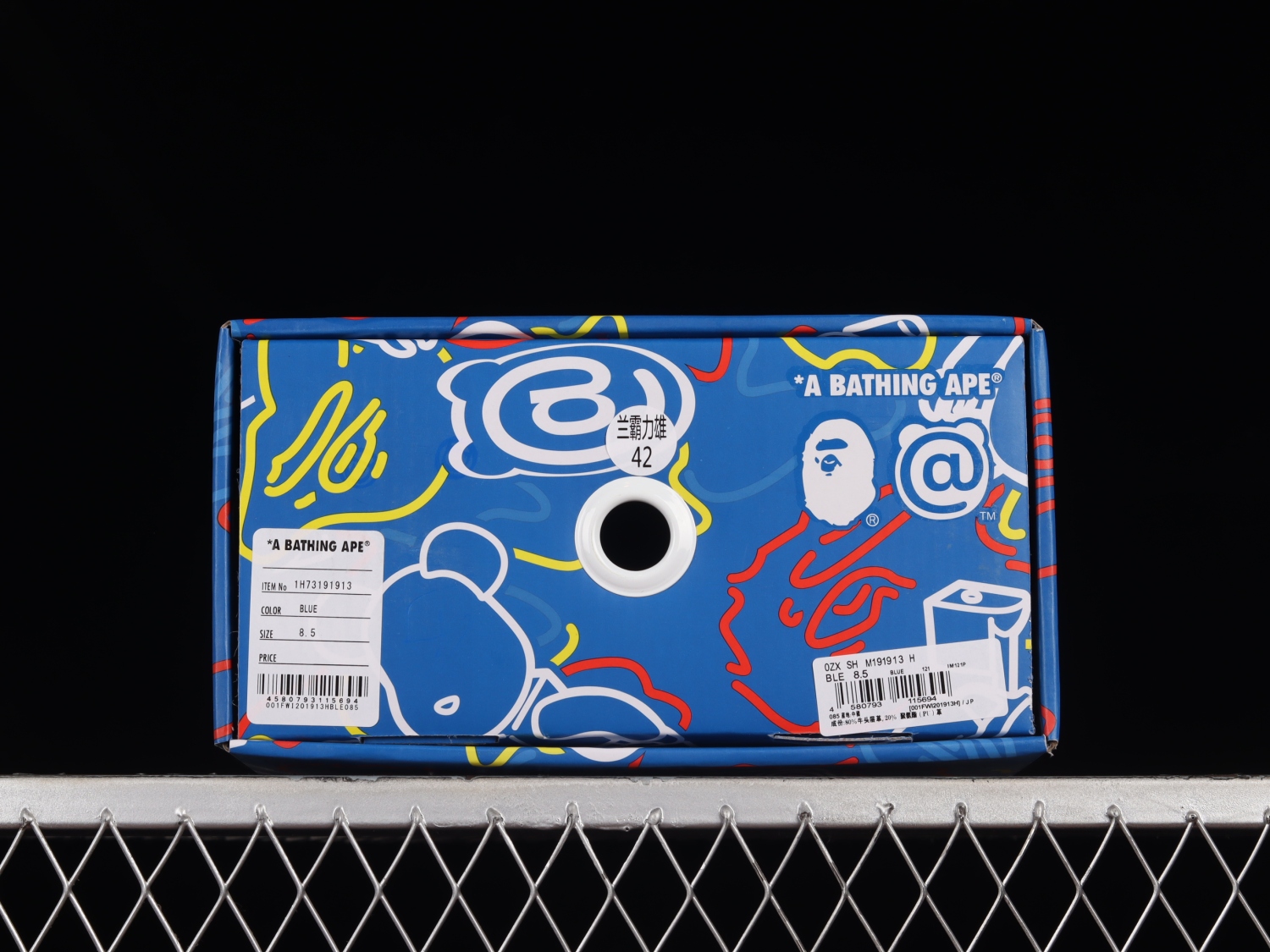 A Bathing Ape Bape Sta Medicom Toy Bearbrick Camo Blue 1H73191913