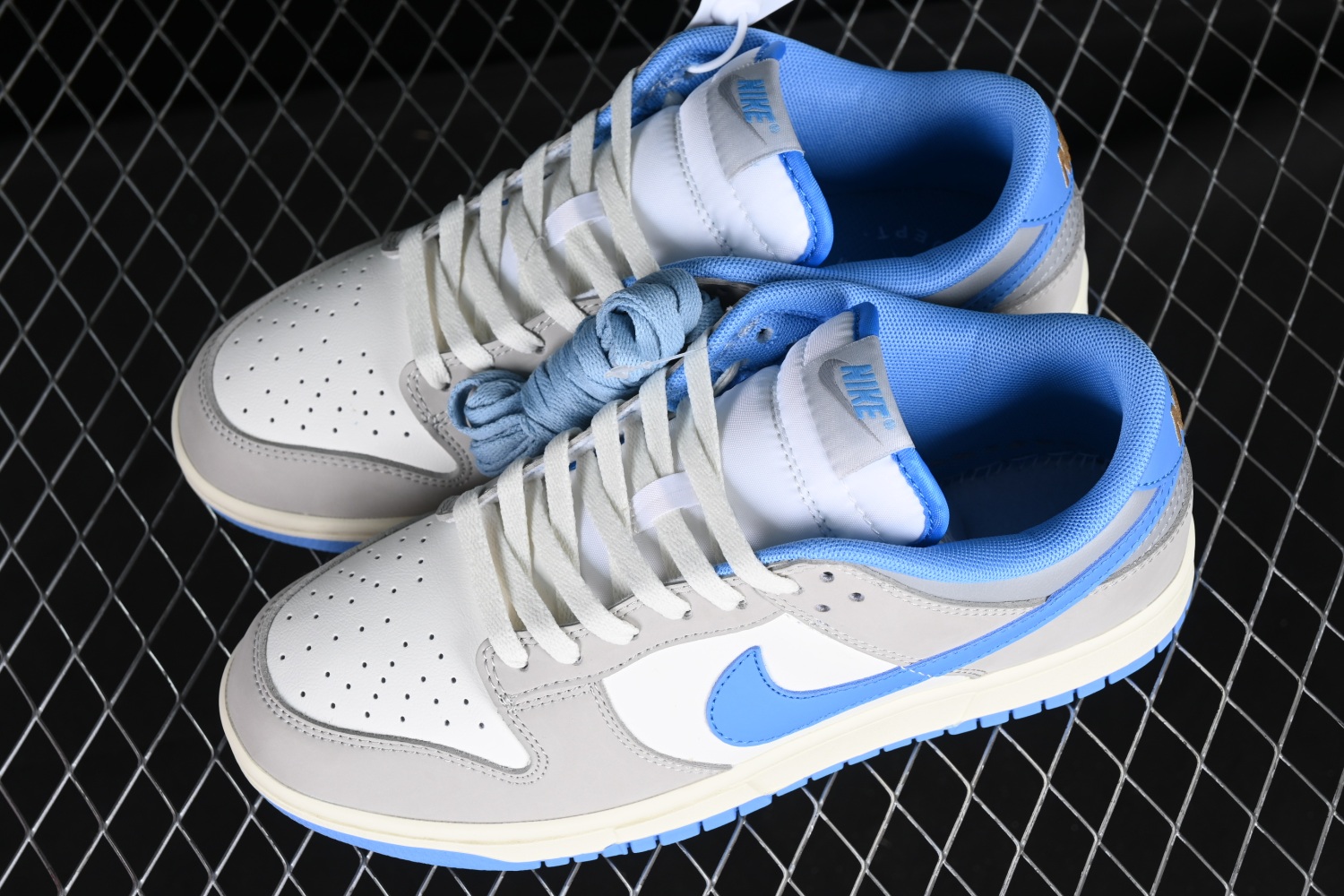 Nike Dunk Low Athletic Department Light Smoke Grey University Blue FN7488-133