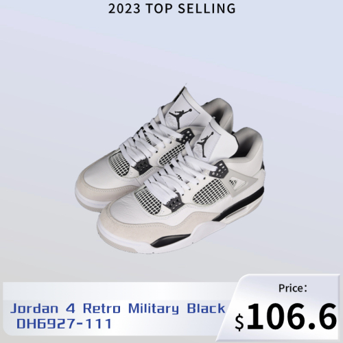 Jordan 4 Retro Military Black DH6927-111（Weekly Specials）