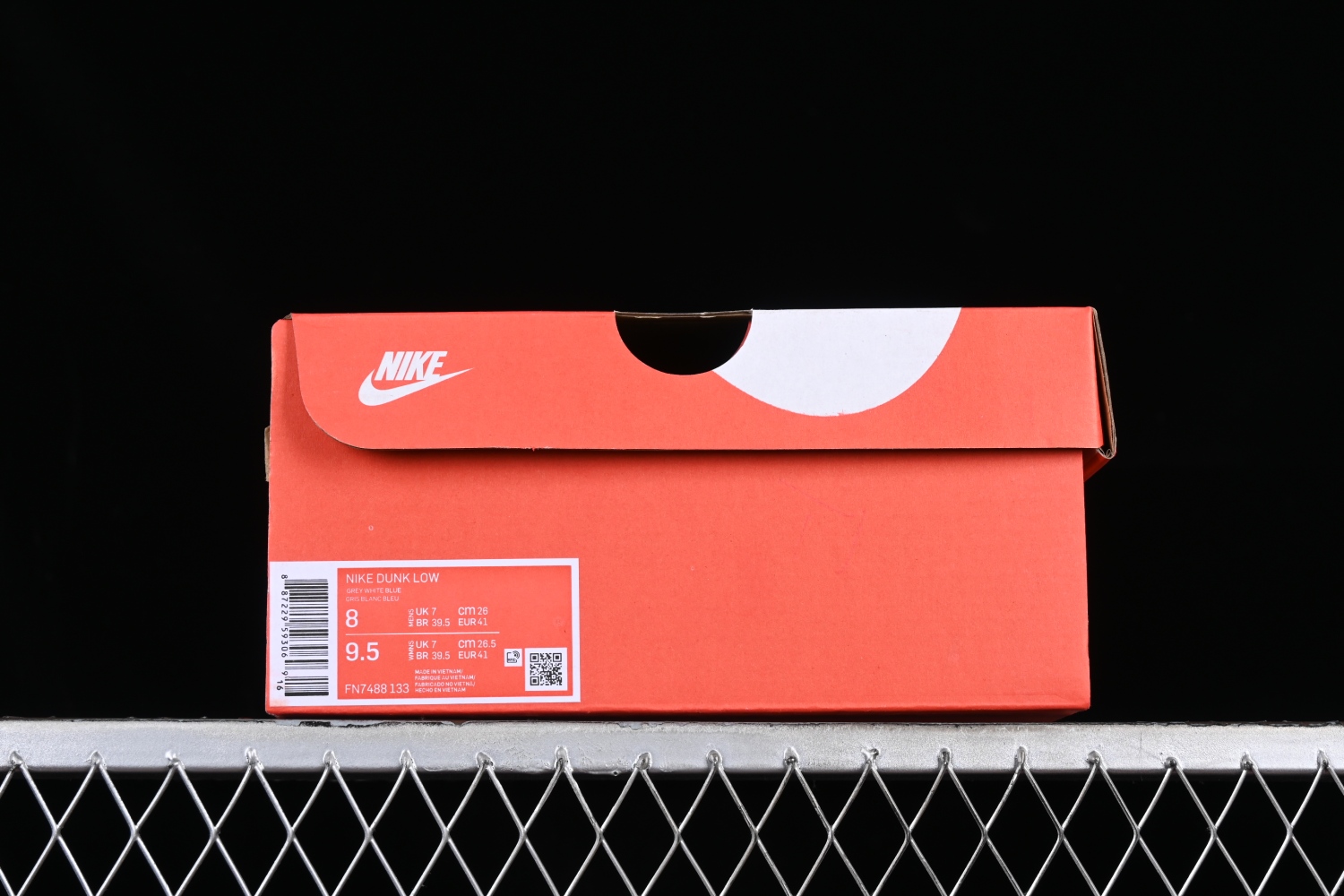 Nike Dunk Low Athletic Department Light Smoke Grey University Blue FN7488-133