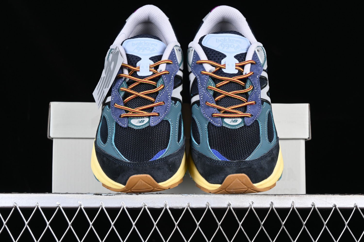 New Bal*nce 990v6 MiUSA Action Bronson Lapis Lazuli M990AC6