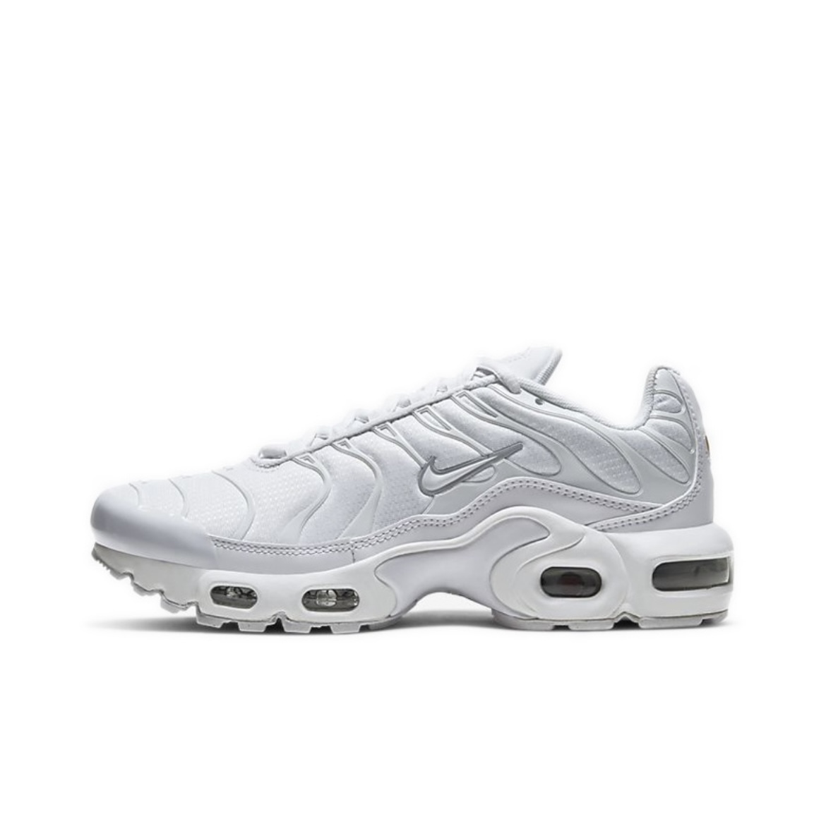 Nike Air Max Plus White Metallic Silver CW7044-100