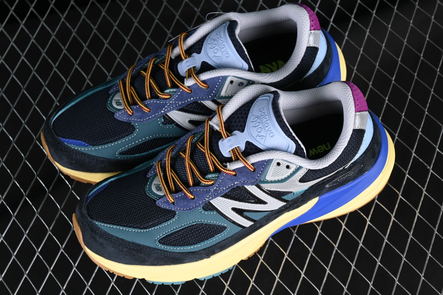New Bal*nce 990v6 MiUSA Action Bronson Lapis Lazuli M990AC6