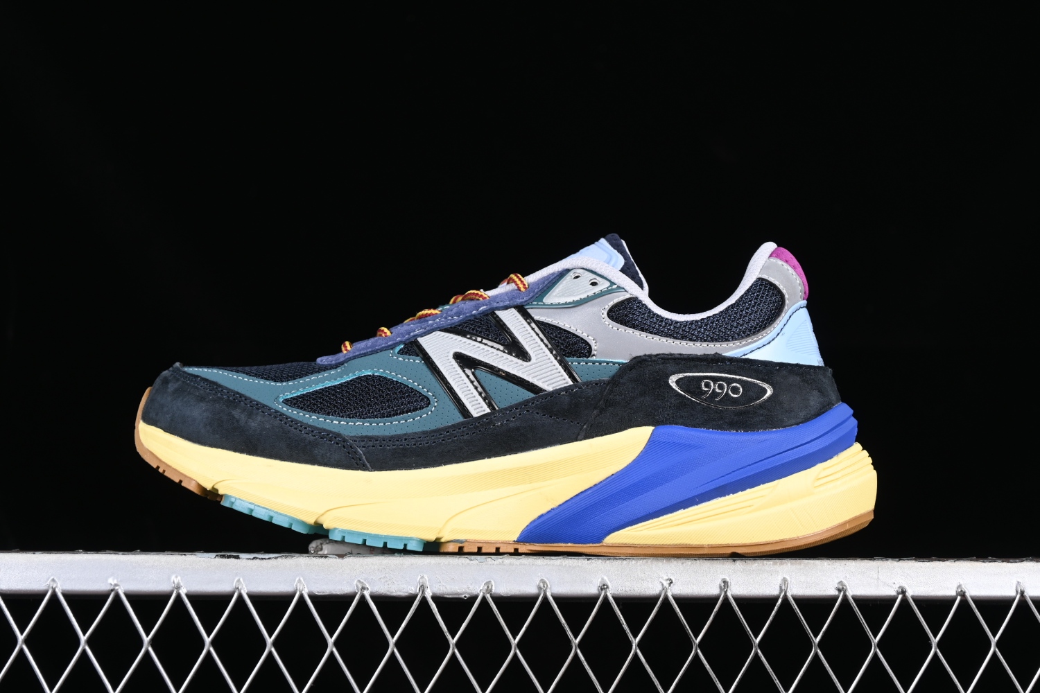 New Bal*nce 990v6 MiUSA Action Bronson Lapis Lazuli M990AC6