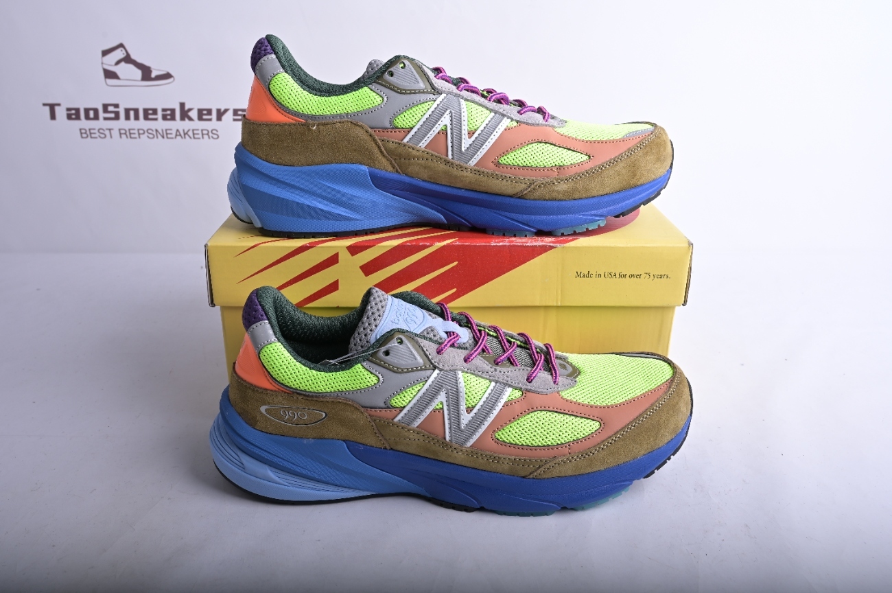 New Bal*nce 990v6 MiUSA Action Bronson Baklava M990AB6