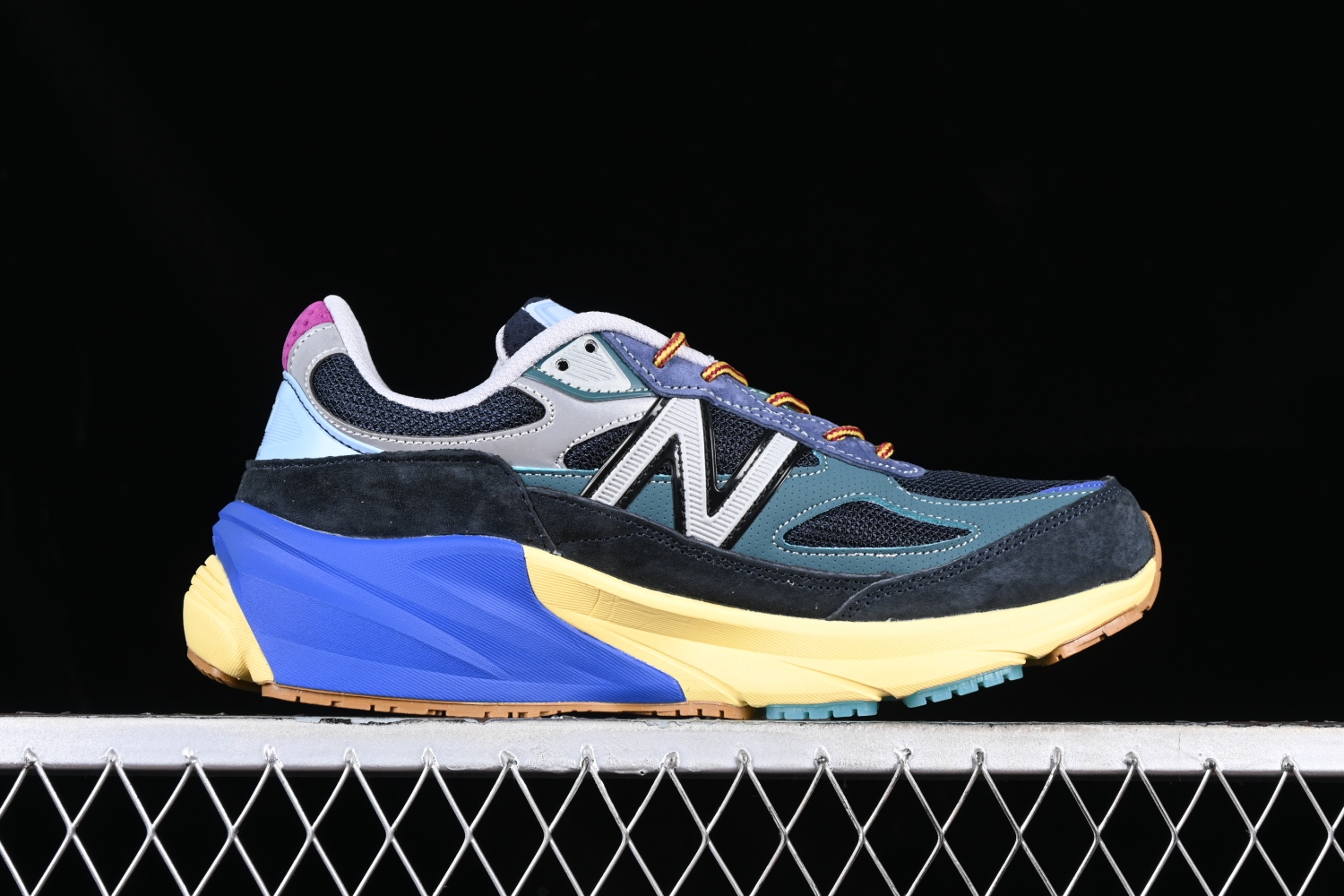 New Bal*nce 990v6 MiUSA Action Bronson Lapis Lazuli M990AC6