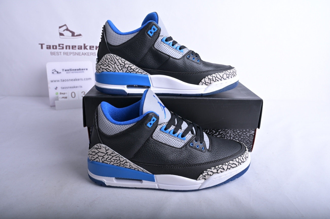 Jordan 3 Retro Sport Blue 136064-007
