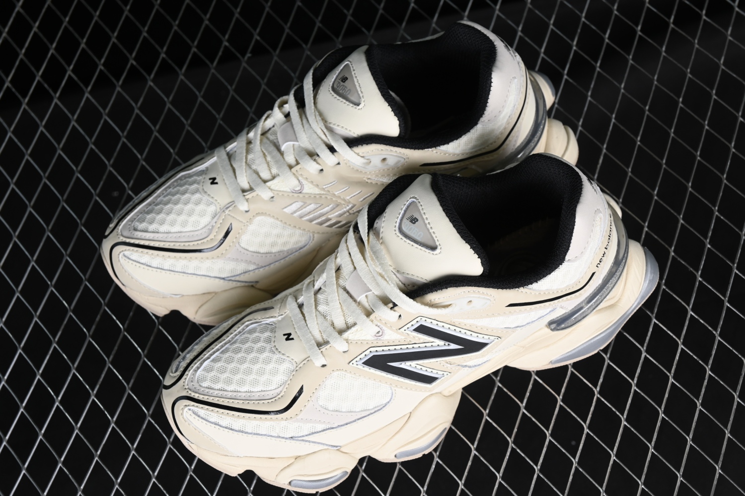 New Bal*nce 9060 Turtledove Black Silver Metallic U9060DUA