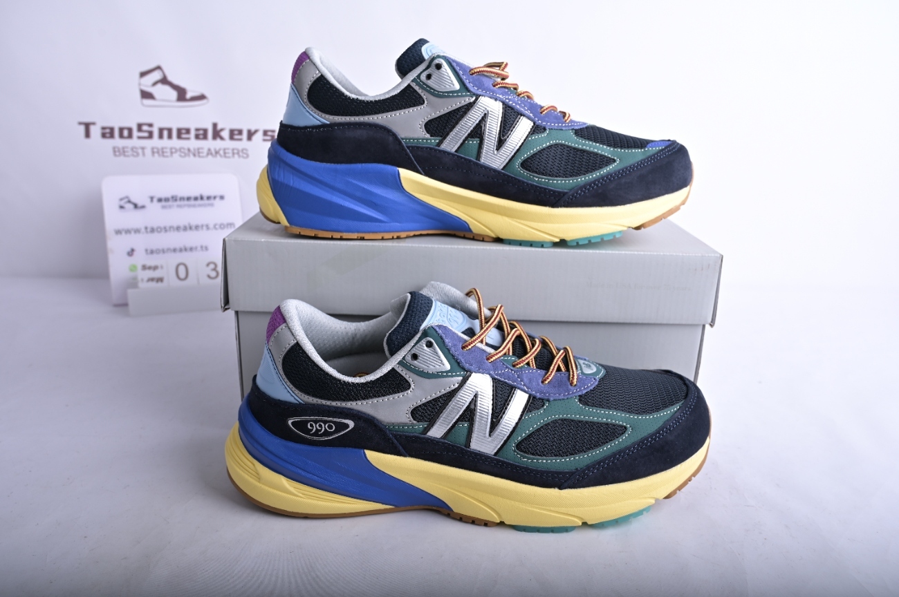 New Bal*nce 990v6 MiUSA Action Bronson Lapis Lazuli M990AC6
