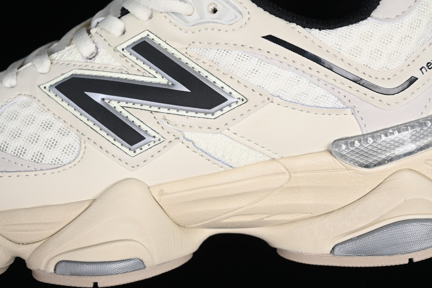 New Bal*nce 9060 Turtledove Black Silver Metallic U9060DUA