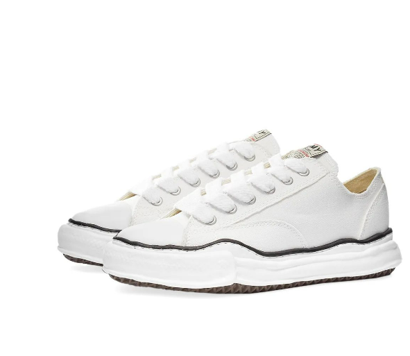 Maison Mihara Yasuhiro Peterson OG Sole Canvas Low White A01FW702