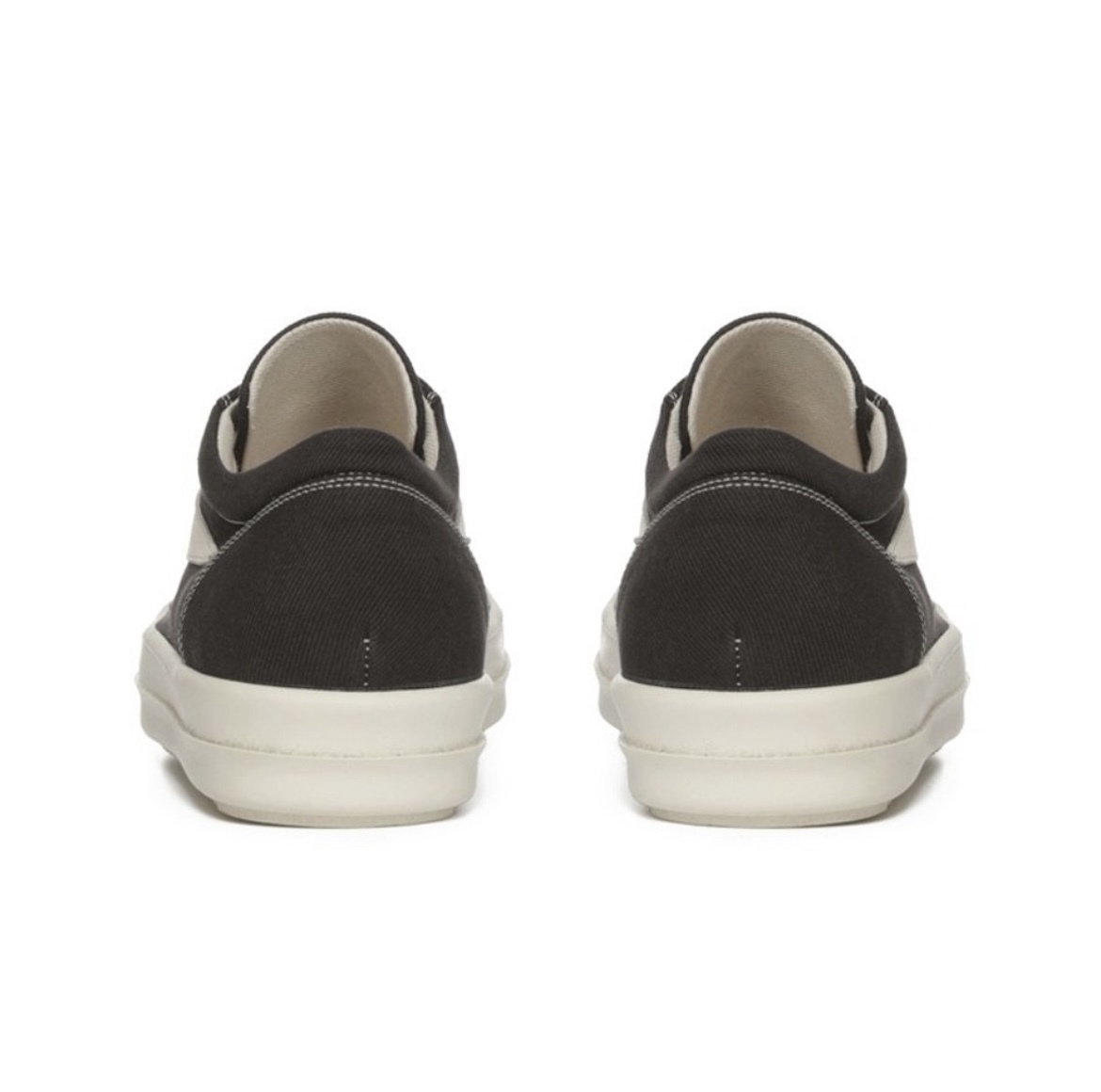 Rick Owens DRKSHDW EDFU Vintage Sneakers Taupe Grey DU01C6803DKLVS