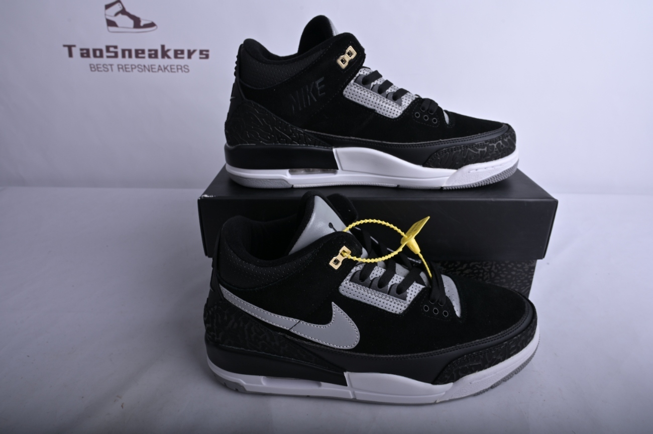 Jordan 3 Retro Tinker Black Cement Gold CK4348-007