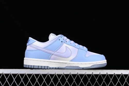 Nike Dunk Low Blue Airbrush Canvas (Women's) FN0323-400