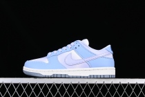 Nike Dunk Low Blue Airbrush Canvas (Women's) FN0323-400