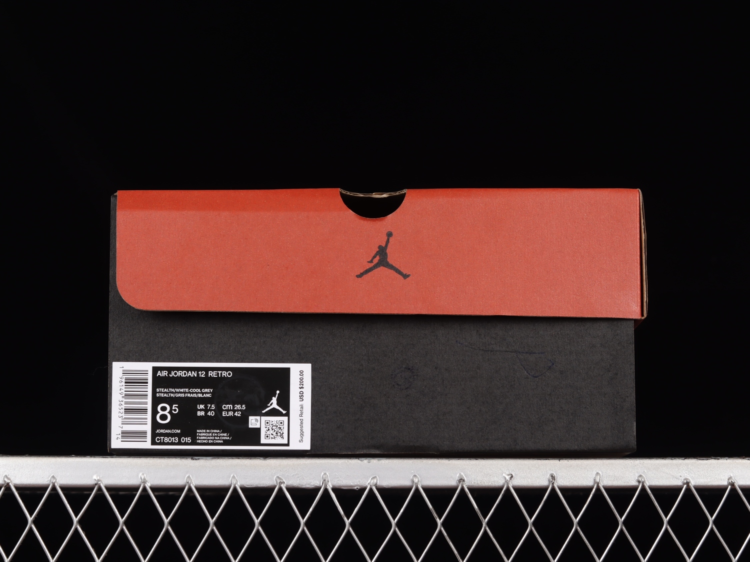 Jordan 12 Retro Stealth  CT8013-015