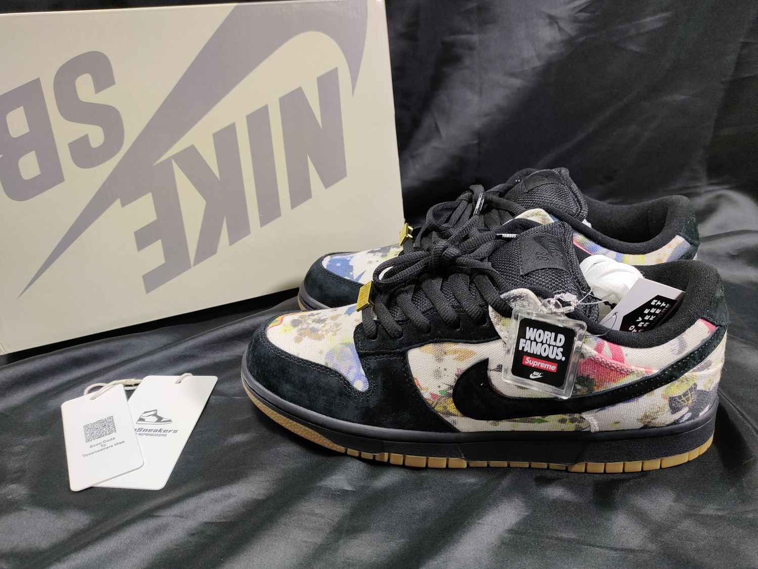 Nike SB Dunk Low Supreme Rammellzee FD8778-001
