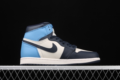 Jordan 1 Retro High Obsidian UNC 555088-140