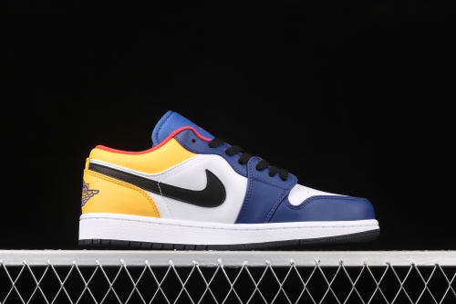 Jordan 1 Low Royal Yellow  553558-123