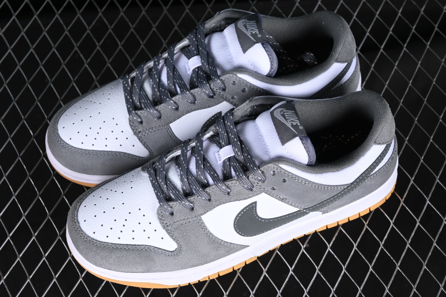 Nike Dunk Low Smoke Grey Gum 3M Swoosh FV0389-100