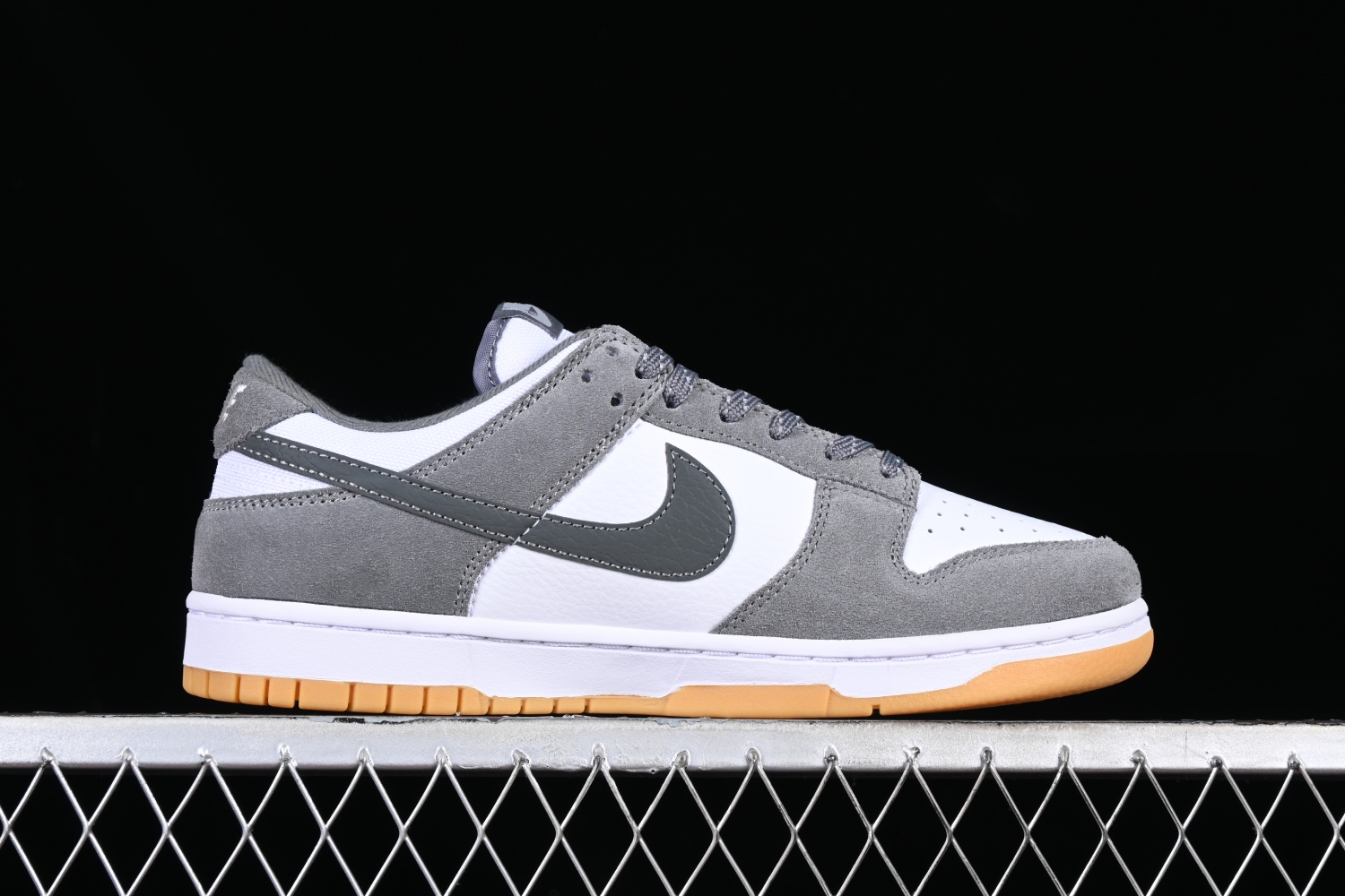 Nike Dunk Low Smoke Grey Gum 3M Swoosh FV0389-100