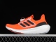 adidas Ultra Boost Light Solar Red Black White HQ6341