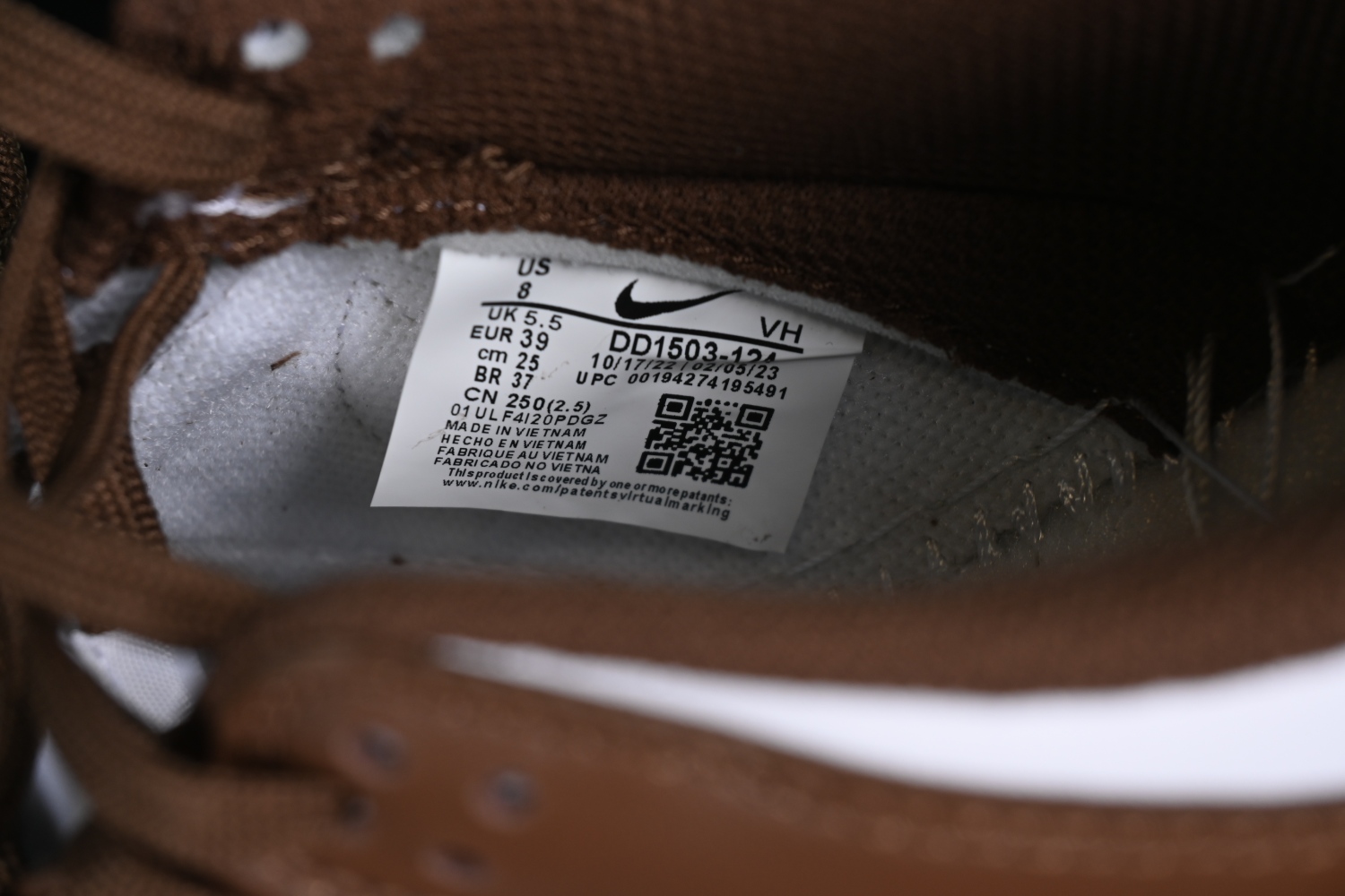 Nike Dunk Low Cacao Wow DD1503-124