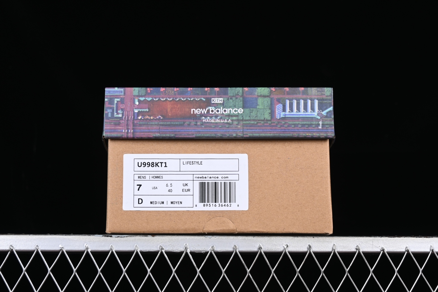 New Bal*nce 998 Ronnie Fieg & Frank Lloyd Wright Foundation Broadacre City Aloe Wash  U998KT1
