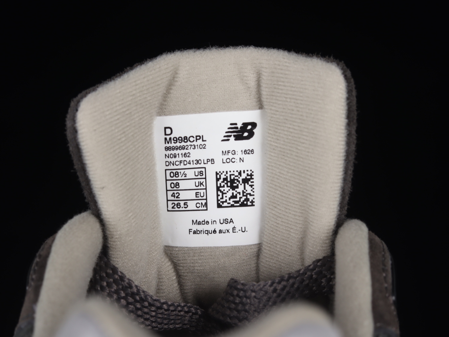 New Bal*nce 998 Age Of Exploration  M998CPL