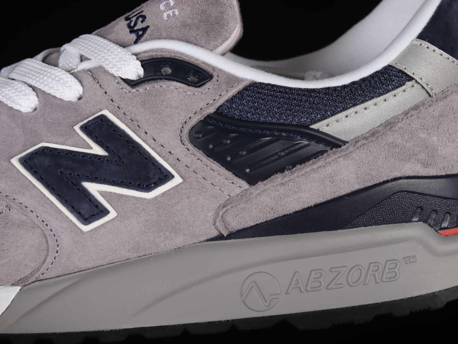 New Bal*nce 998 Grey Navy Red M998GNR
