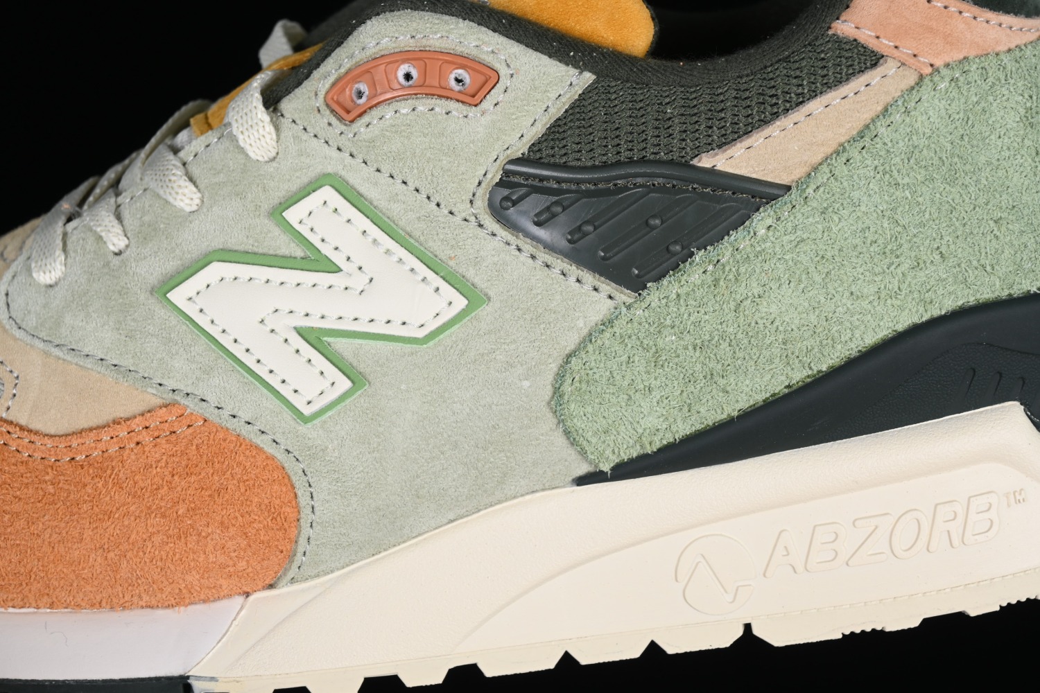 New Bal*nce 998 Ronnie Fieg & Frank Lloyd Wright Foundation Broadacre City Aloe Wash  U998KT1