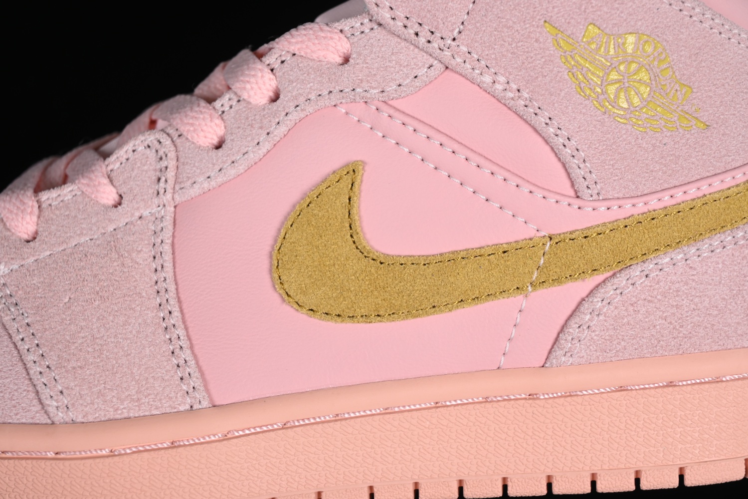 Jordan 1 Mid Coral Gold 852542-600
