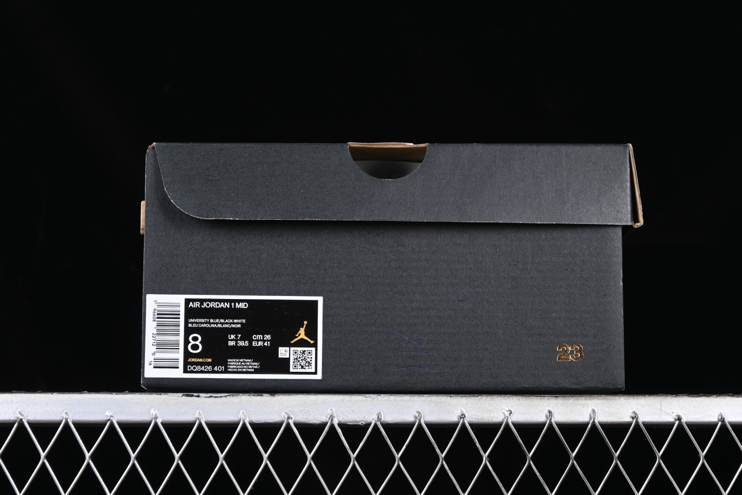 Jordan 1 Mid University Blue Black DQ8426-401