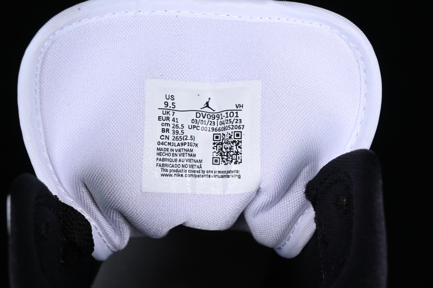 Jordan 1 Mid Panda DV0991-101