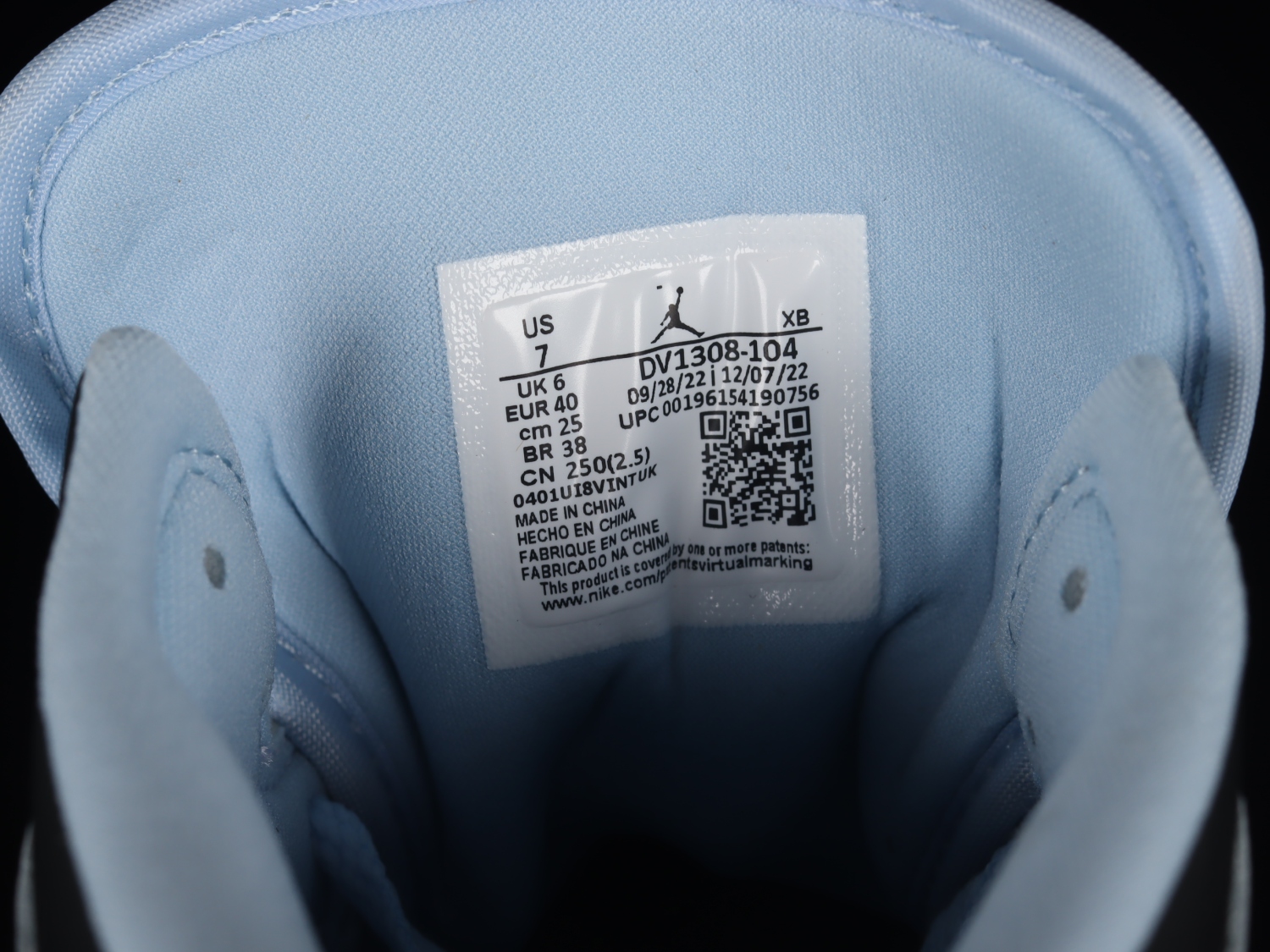 Jordan 1 Mid SE Ice Blue (2023) DV1308-104